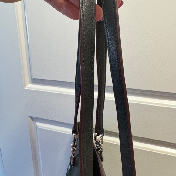 Coach Signature Mini Kelsey grey/black Tote - Picture 3 of 6